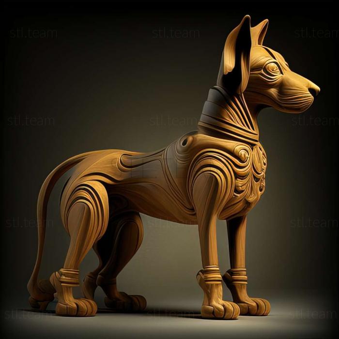 3D model The Canaanite dog (STL)